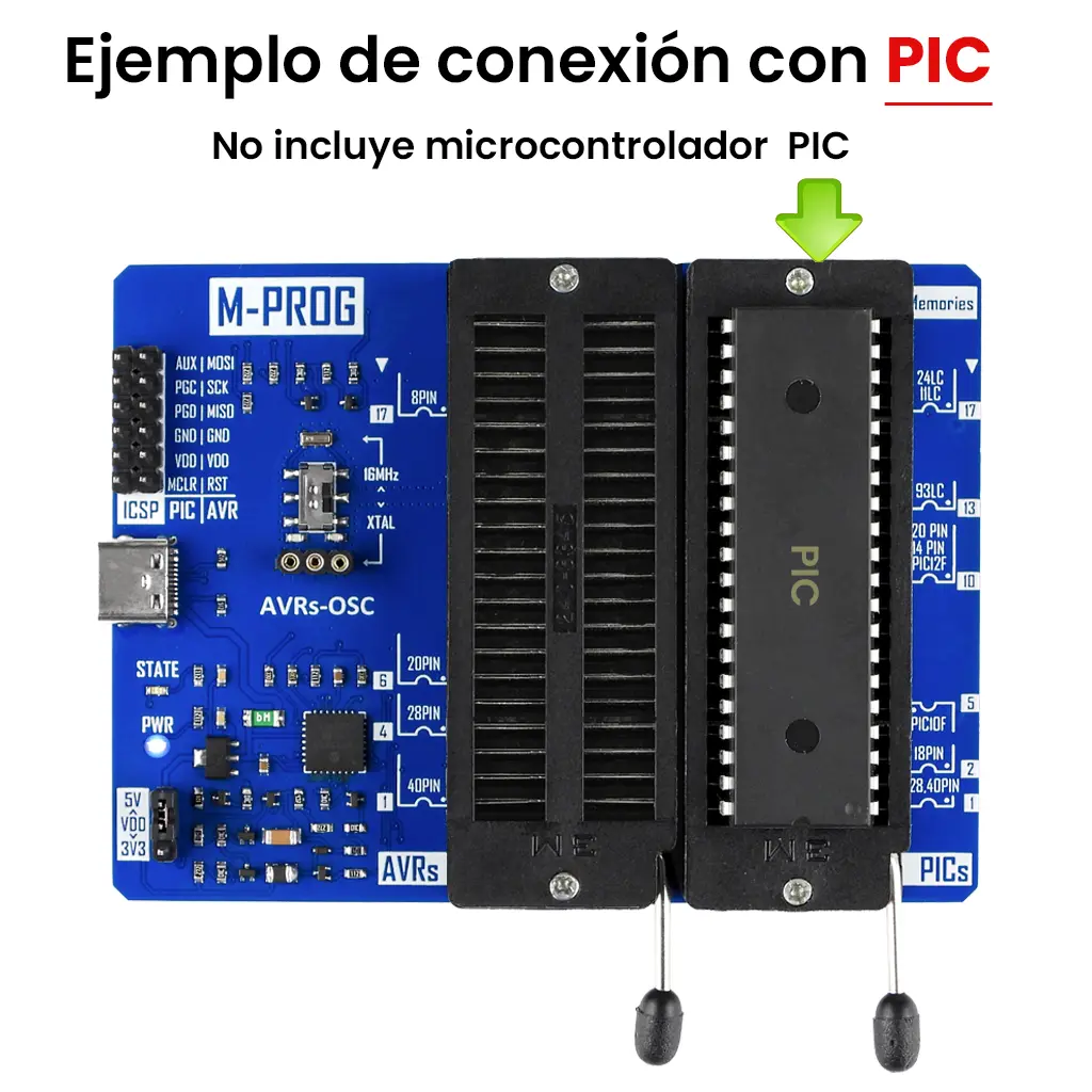 PROGRAMADOR para PICs y AVRs MODELO M-PROG MICROISDE 04.webp