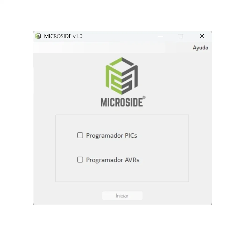 Software PROGRAMADOR para PICs y AVRs compatible con el modelo XCU y XCU LT MICROSIDE.webp