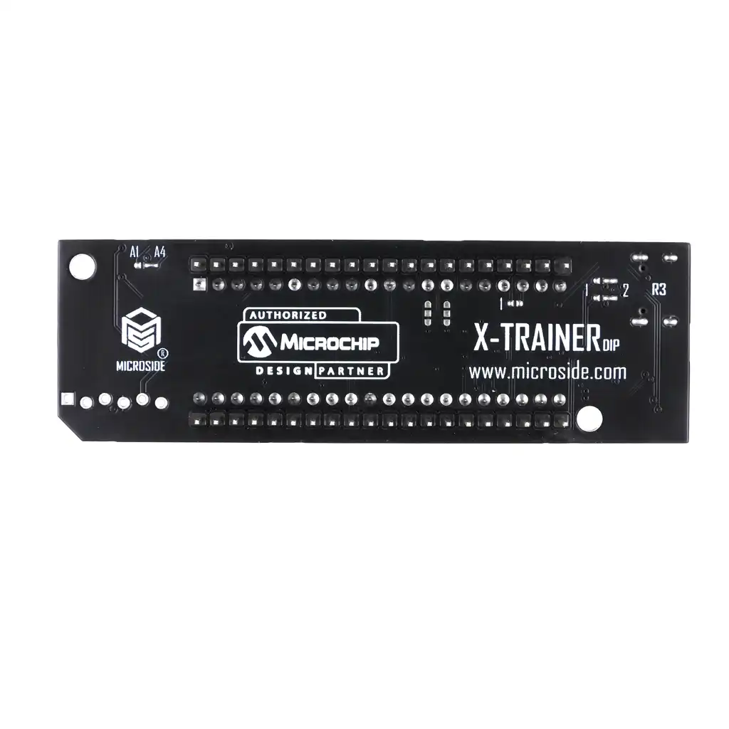 ENTRENADOR X-TRAINER DIP PIC18F45K50 o PIC18F4550 MICROSIDE 02.webp