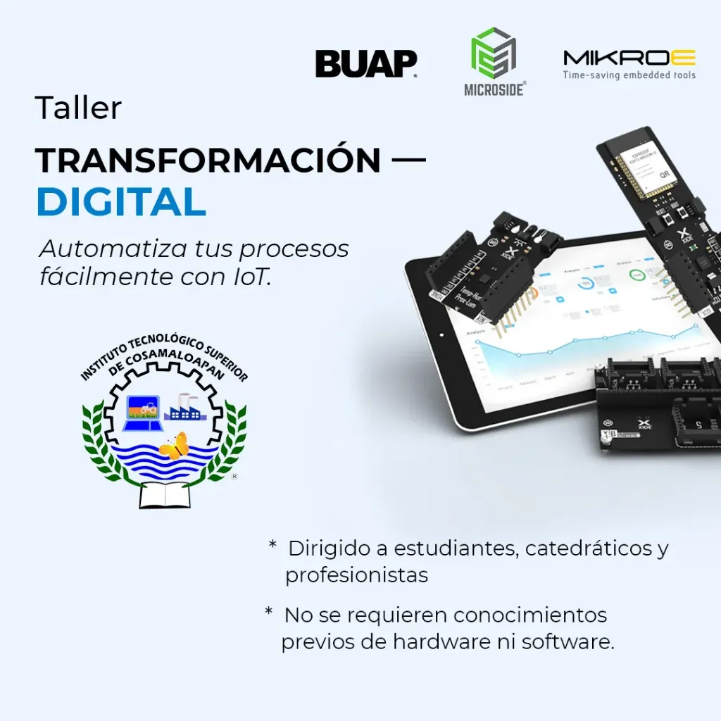 Taller: Transformación digital - Tecnológico Superior de Cosamaloapan