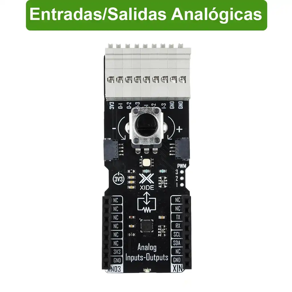 X-NODE ENTRADAS - SALIDAS ANALÓGICAS