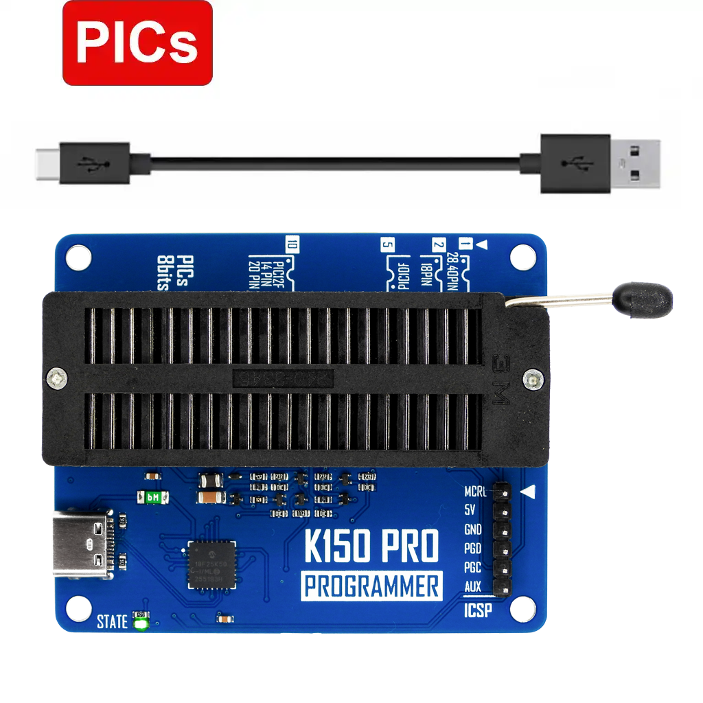 PROGRAMADOR K150 PRO PROGRAMMER PARA PICs