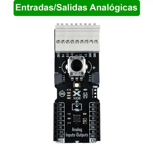 X-NODE ENTRADAS - SALIDAS ANALÓGICAS