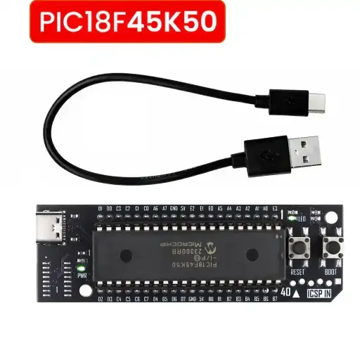 X-TRAINER DIP PIC18F45K50 ENTRENADOR